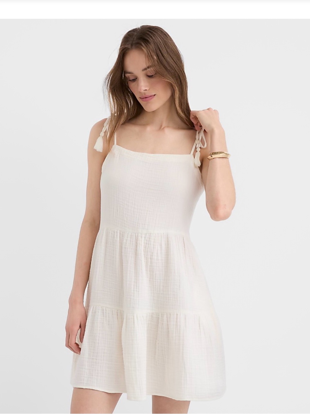 The LOFT WHITE beach coverup dress